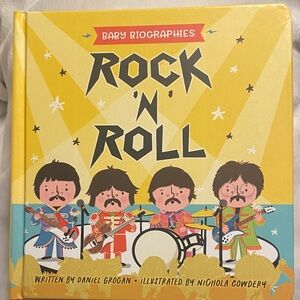 2 for $10 or 3 for $12- Baby Biographies Rock 'N' Roll Book